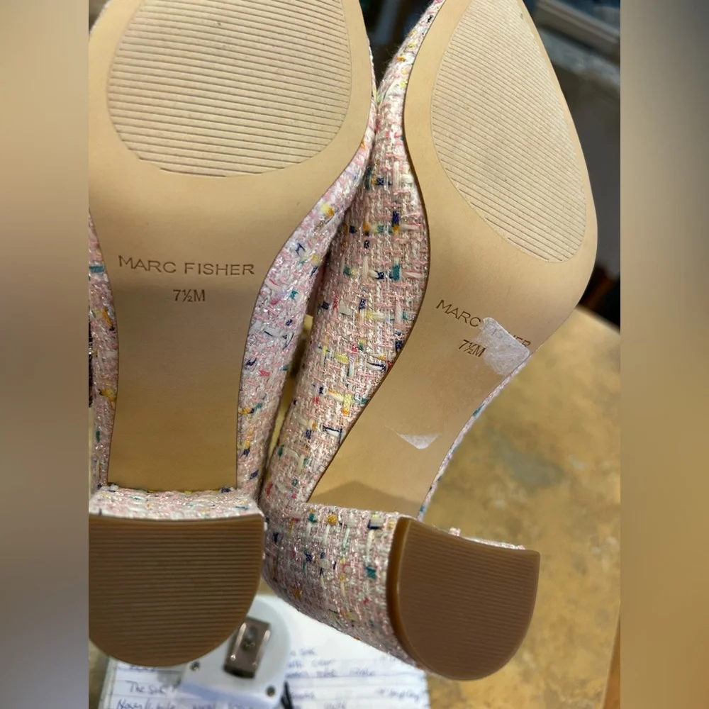 Marc Fisher LTD Zola Multi Tweed Heels